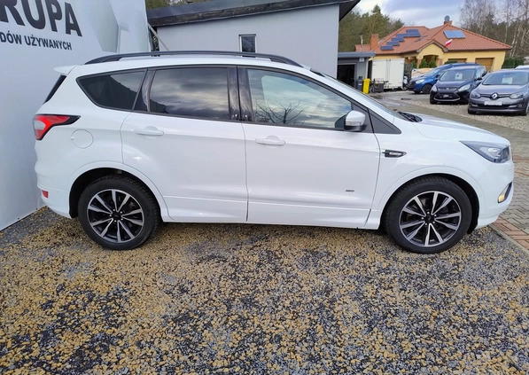 Ford Kuga cena 82999 przebieg: 81000, rok produkcji 2018 z Ostrołęka małe 781